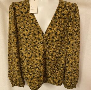 A New Day Floral Blouse XL